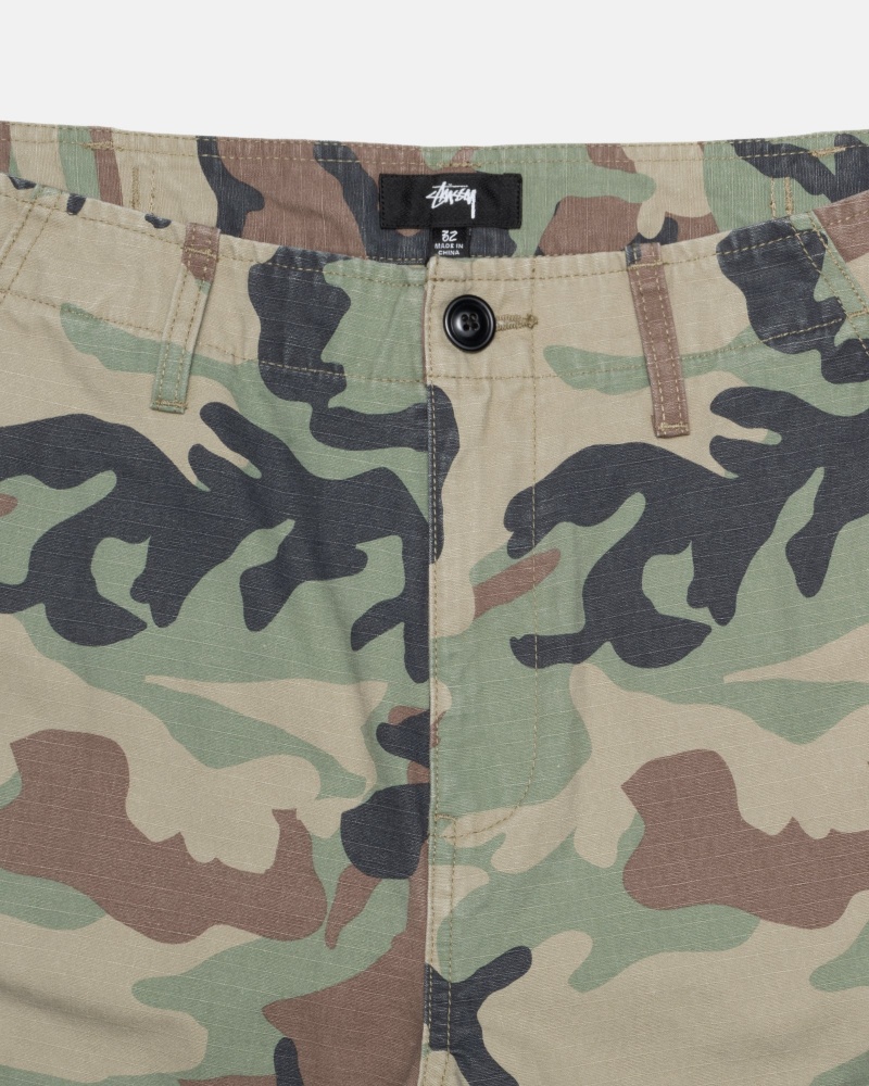 Stussy Surplus Cargo Ripstop Broek Camo | 40851-CASL