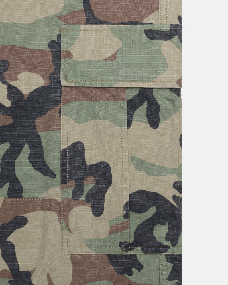 Stussy Surplus Cargo Ripstop Broek Camo | 40851-CASL