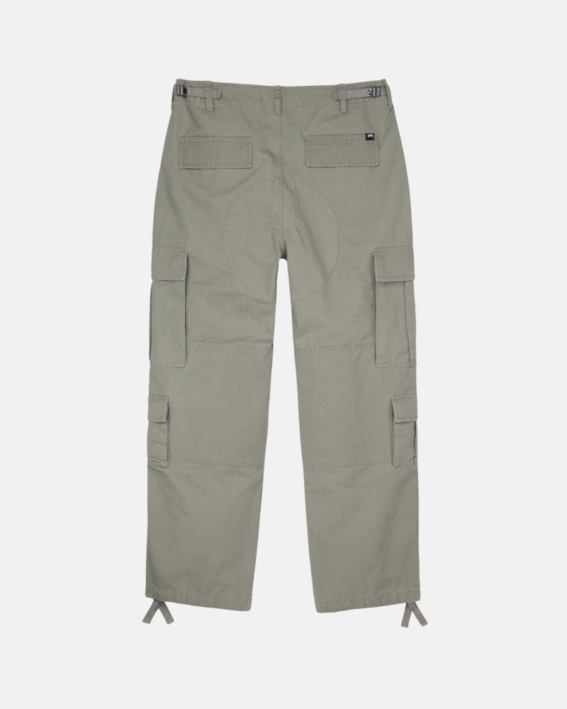 Stussy Surplus Cargo Ripstop Broek Olijfgroen | 13260-MPCT