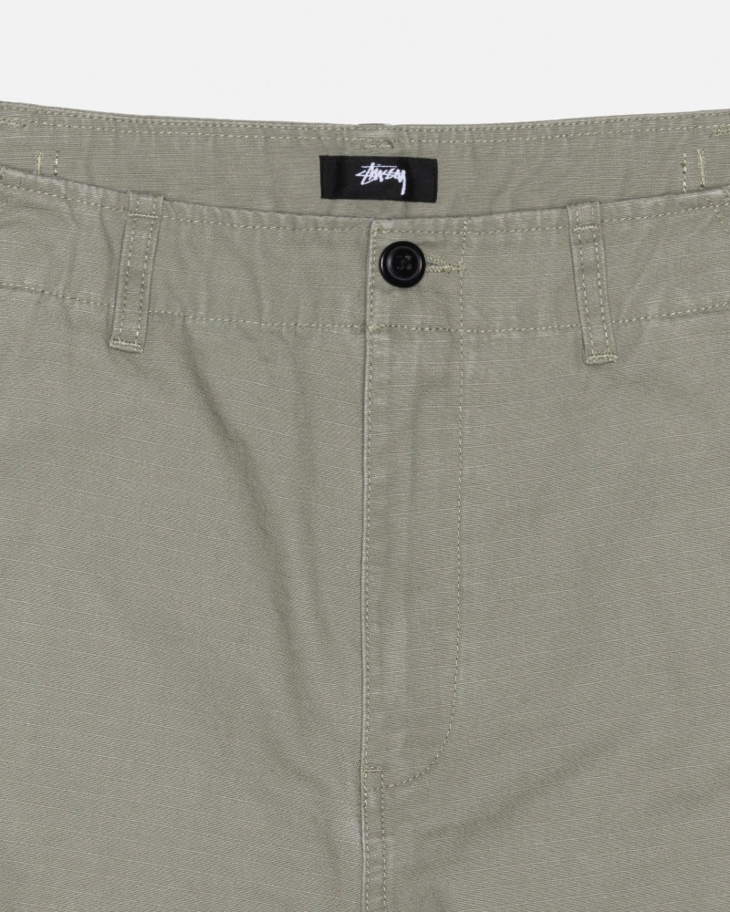 Stussy Surplus Cargo Ripstop Broek Olijfgroen | 13260-MPCT