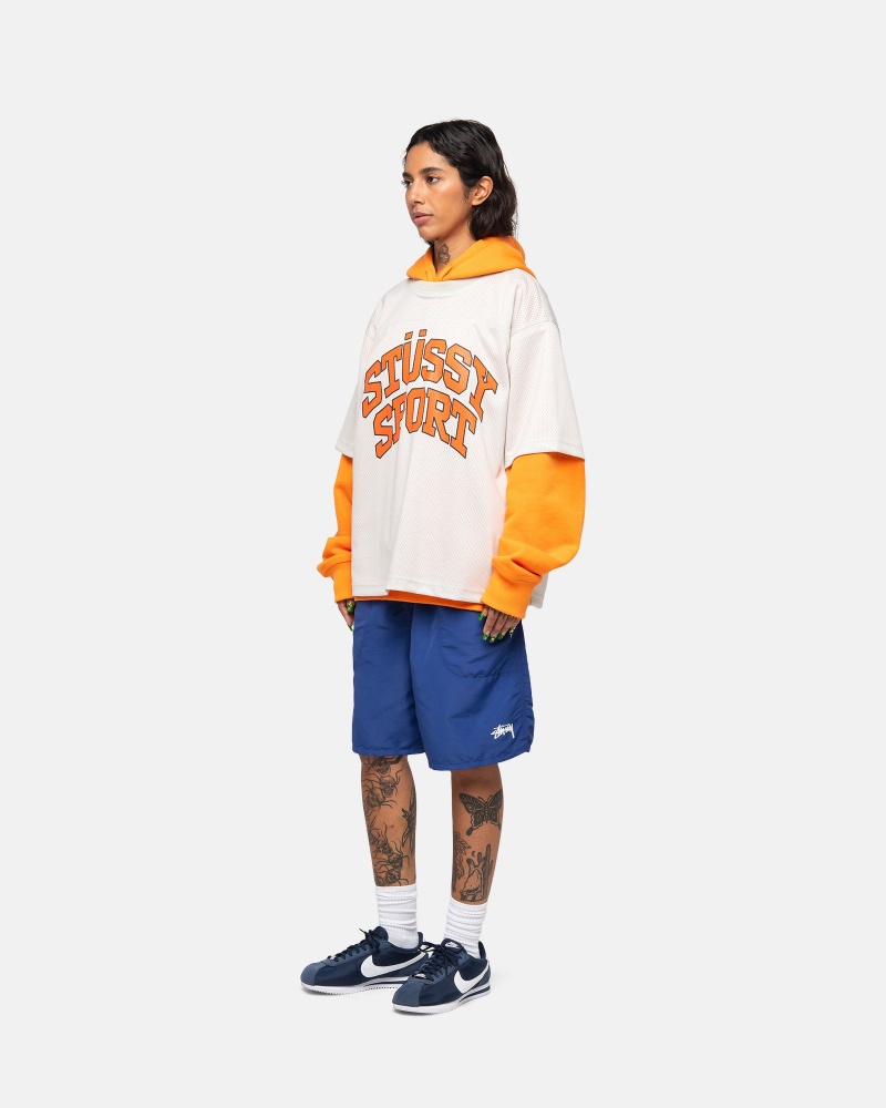 Stussy Water Stock Korte Broek Diepblauw | 02319-XSFI