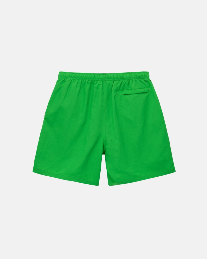 Stussy Water Stock Korte Broek Groen | 74062-KQWN