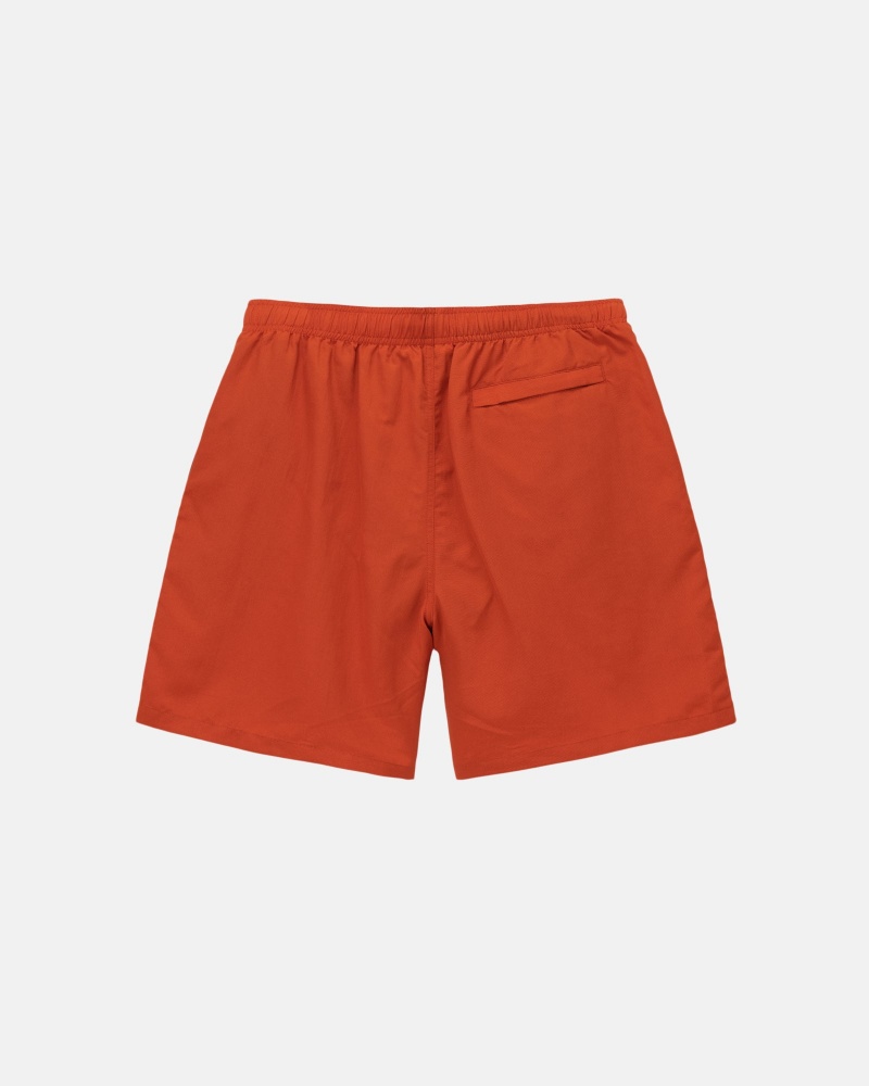 Stussy Water Stock Korte Broek Oranje | 75148-SNPG