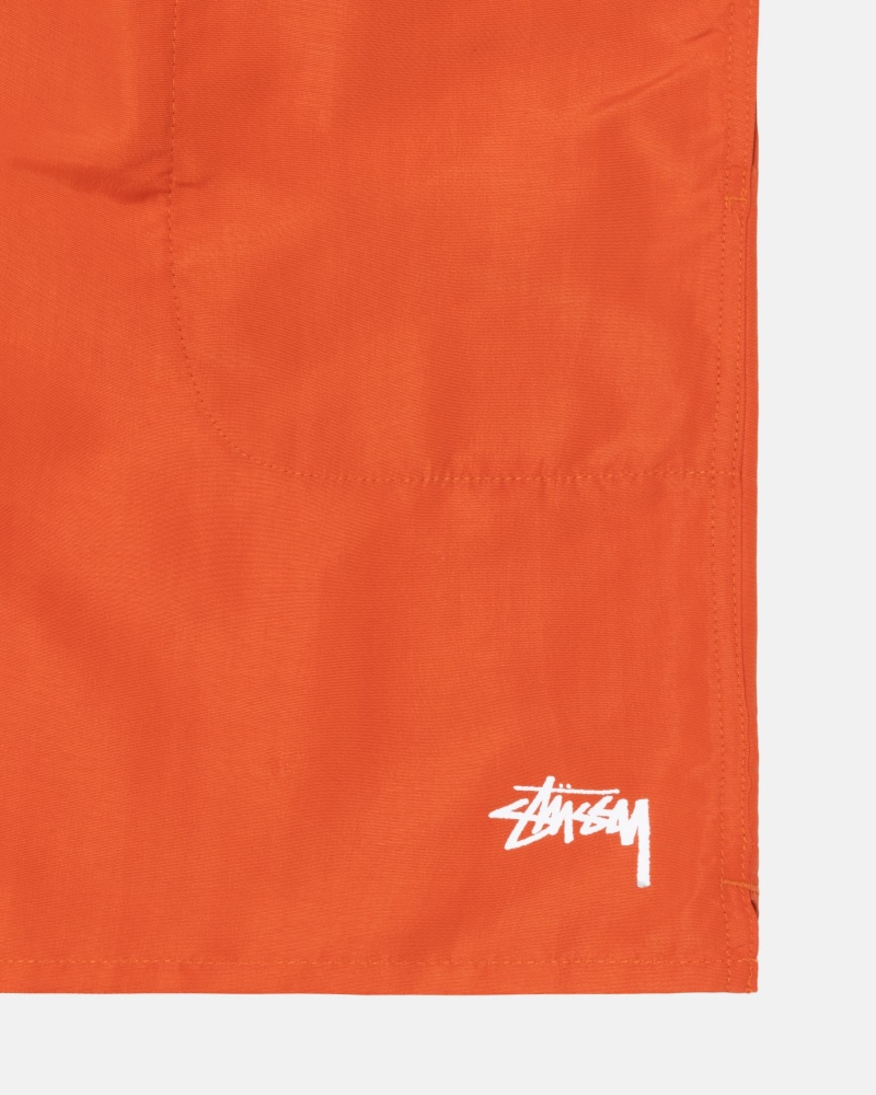 Stussy Water Stock Korte Broek Oranje | 75148-SNPG