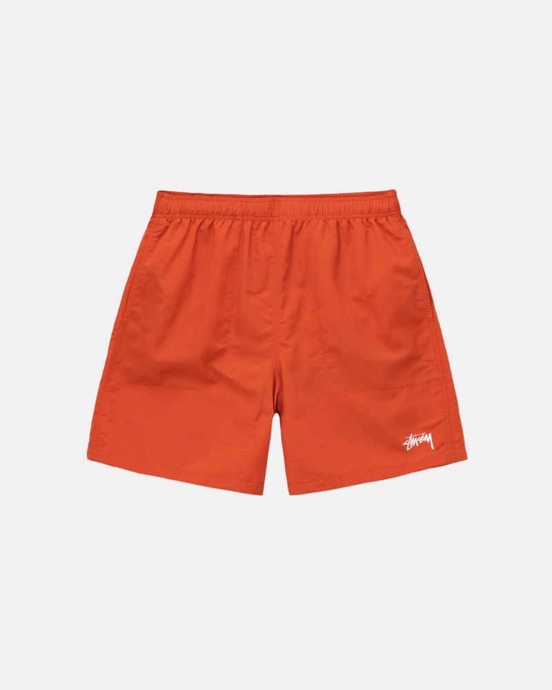 Stussy Water Stock Korte Broek Oranje | 75148-SNPG