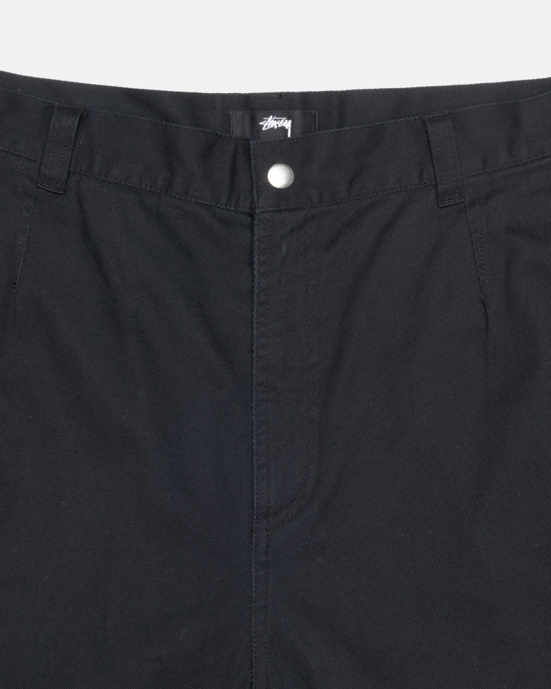 Stussy Workgear Trouser Twill Broek Zwart | 17054-RIQL