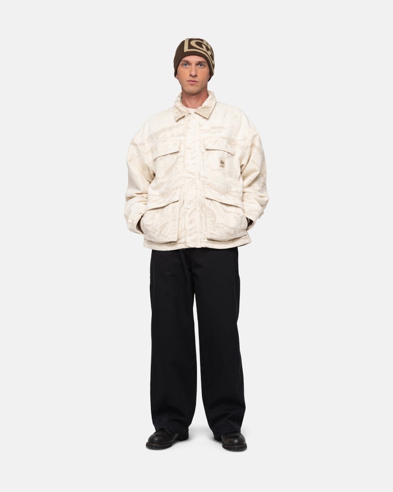 Stussy Workgear Trouser Twill Broek Zwart | 17054-RIQL